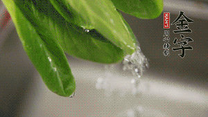 燒一鍋開水，滴一點(diǎn)油，水開后汆燙青菜至斷生即可。